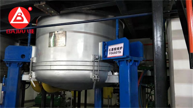 真空石墨煅燒爐在鋰電池負極材料石墨化中的氧含量控制